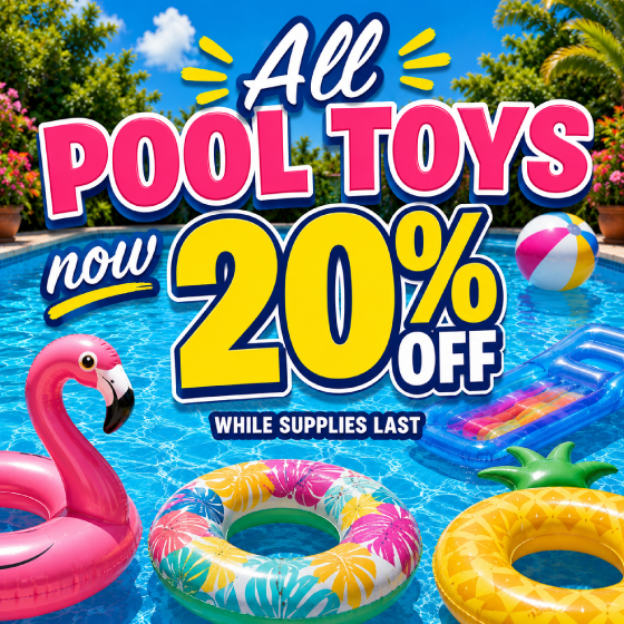 Pool Toy Sale